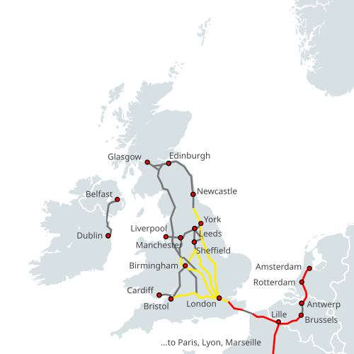 High-speed rail in the United Kingdom